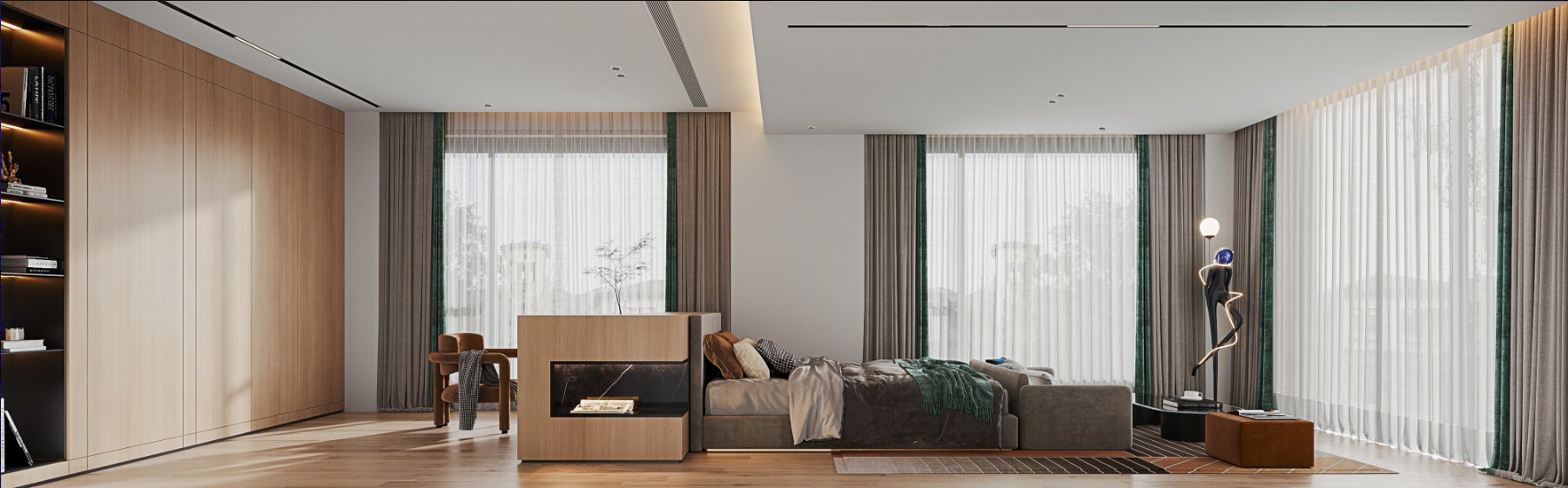 现代风大宅的优雅艺术-4