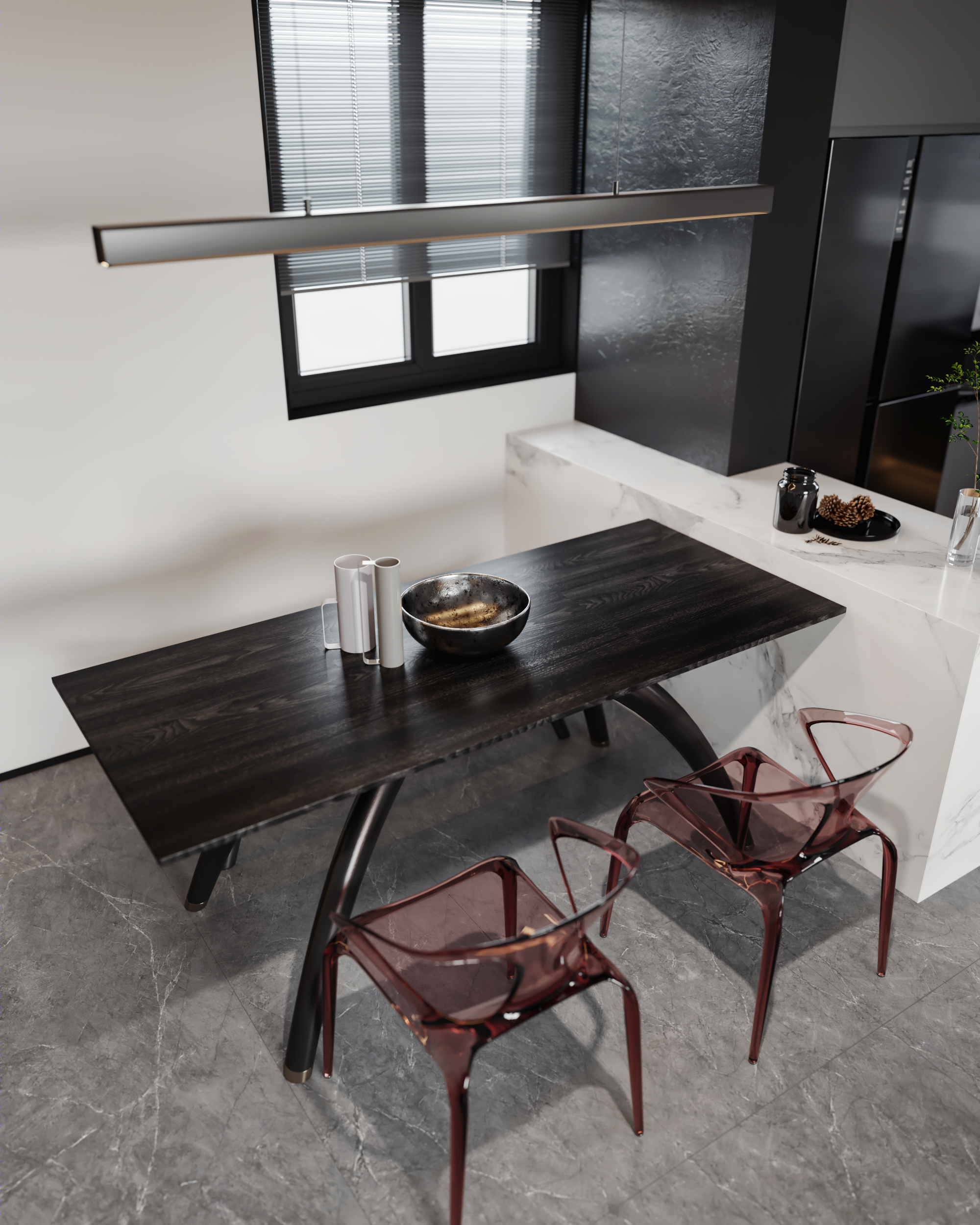 九山佳园现代简约之光 | 曾泉蒙的暗黑美学-14