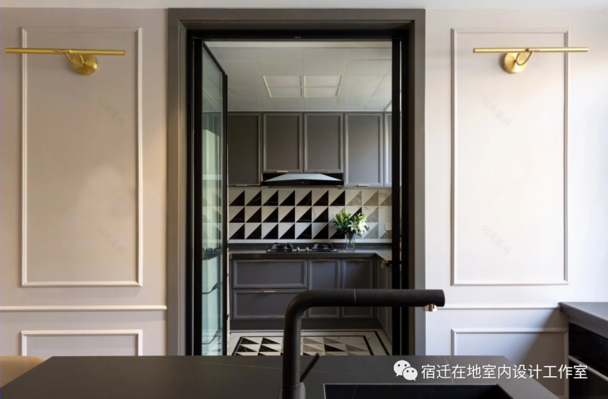 宿迁翰林国际花园轻奢室内设计丨中国宿迁丨宿迁在地室内设计工作室-35
