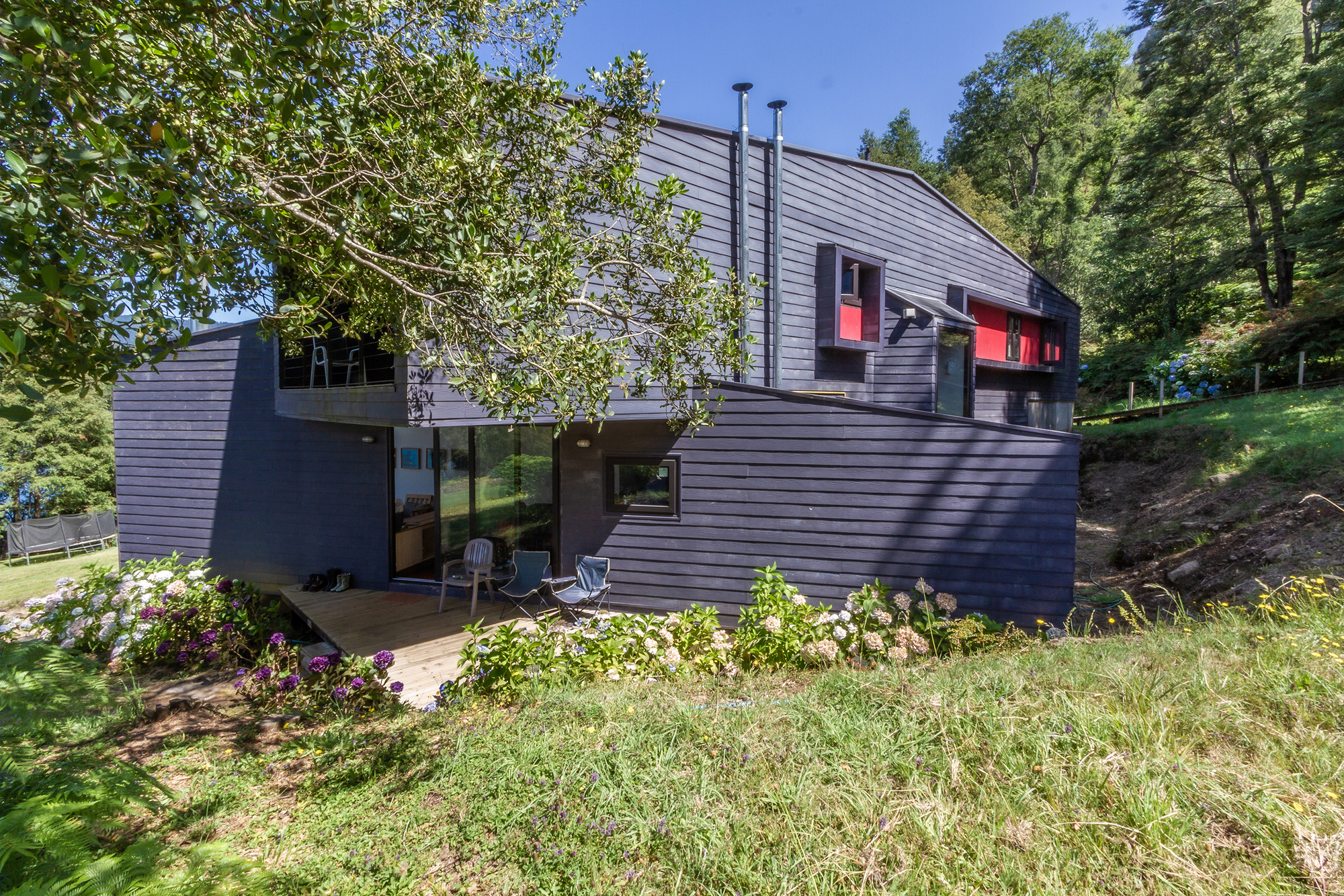 湖景双墅设计 | 智利 Lago Colico 项目-23