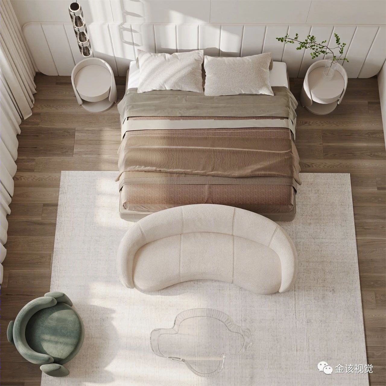 上海高端公寓设计丨中国上海丨知名设计师-6