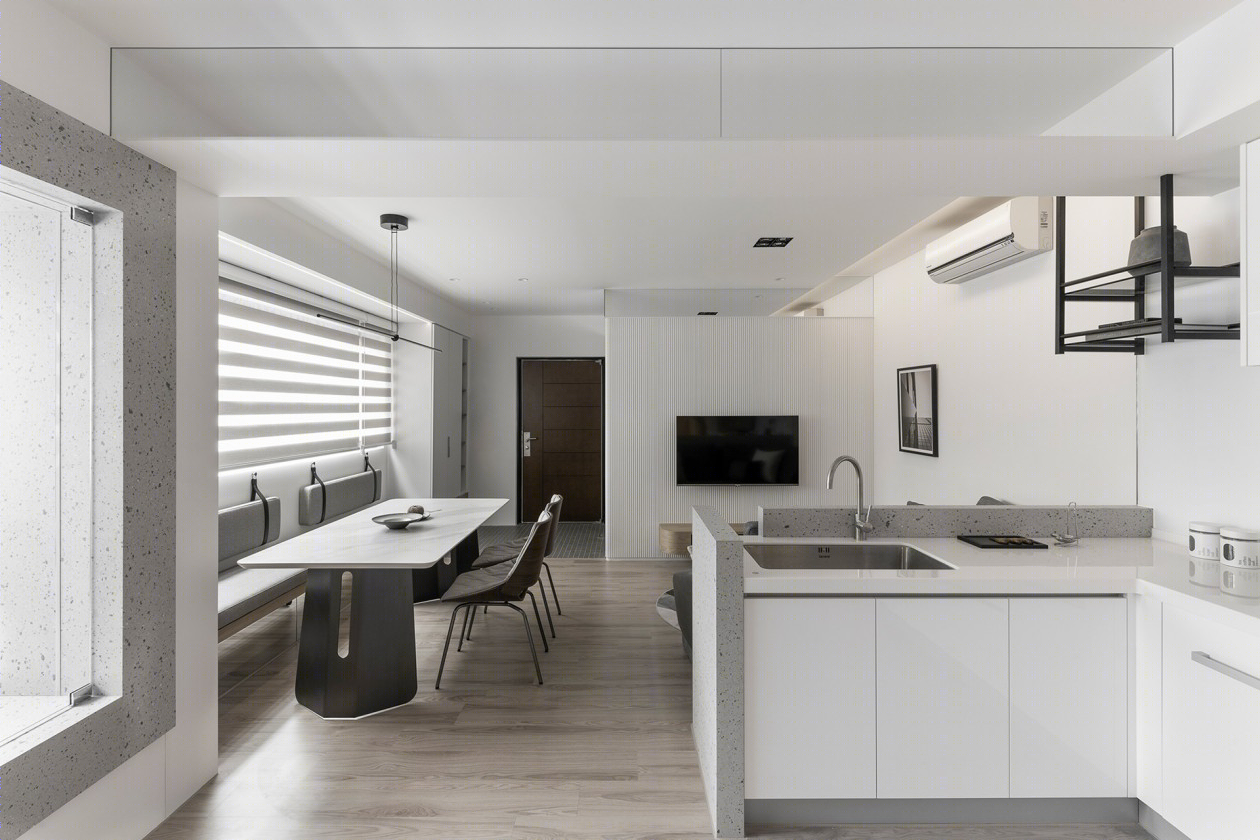 天坊设计--- 灰色系空间 藏不住的优雅气质-6