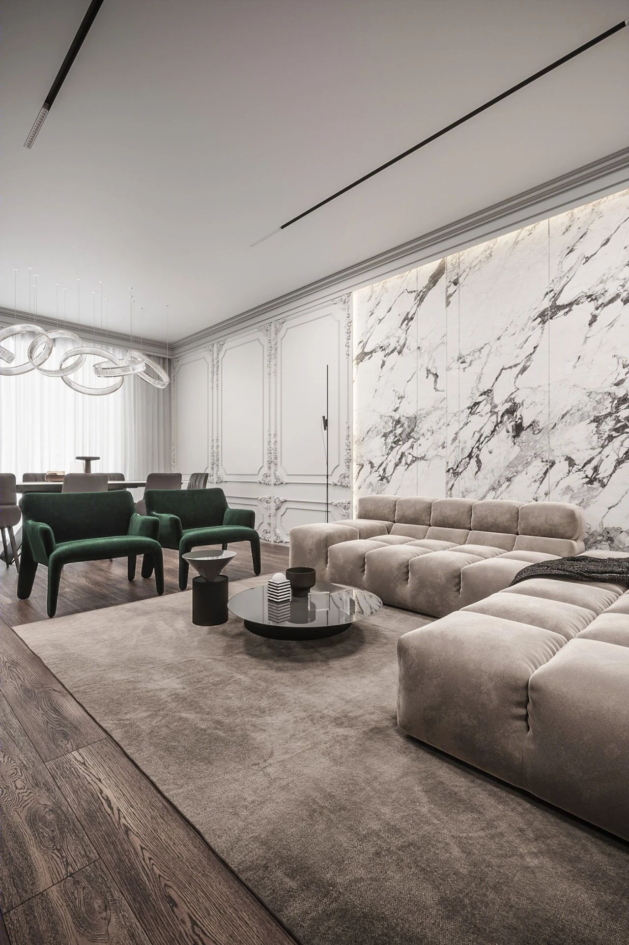 乌克兰设计师 Ivan Honcharenko 的现代高级灰空间艺术-72