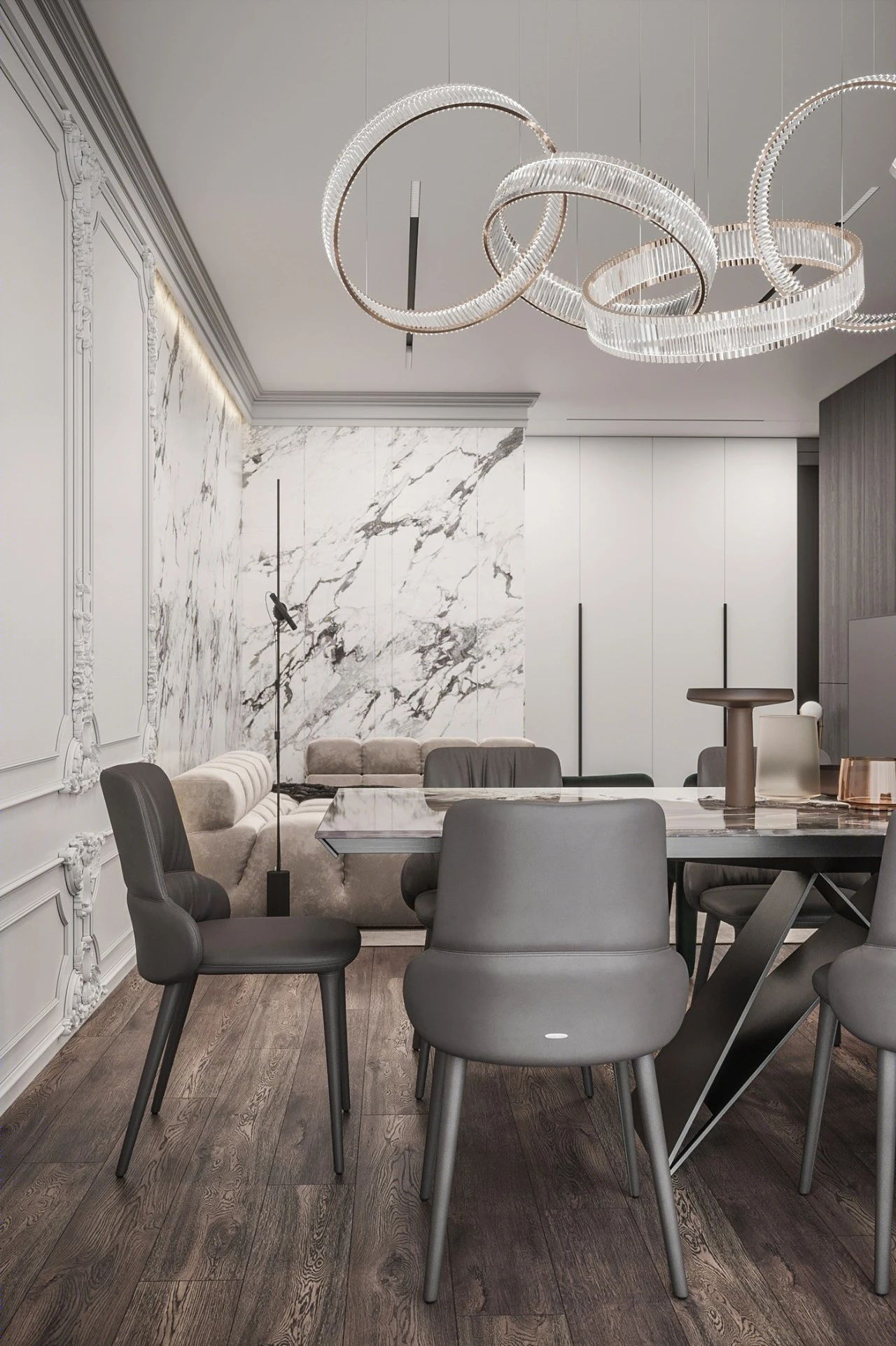 乌克兰设计师 Ivan Honcharenko 的现代高级灰空间艺术-73