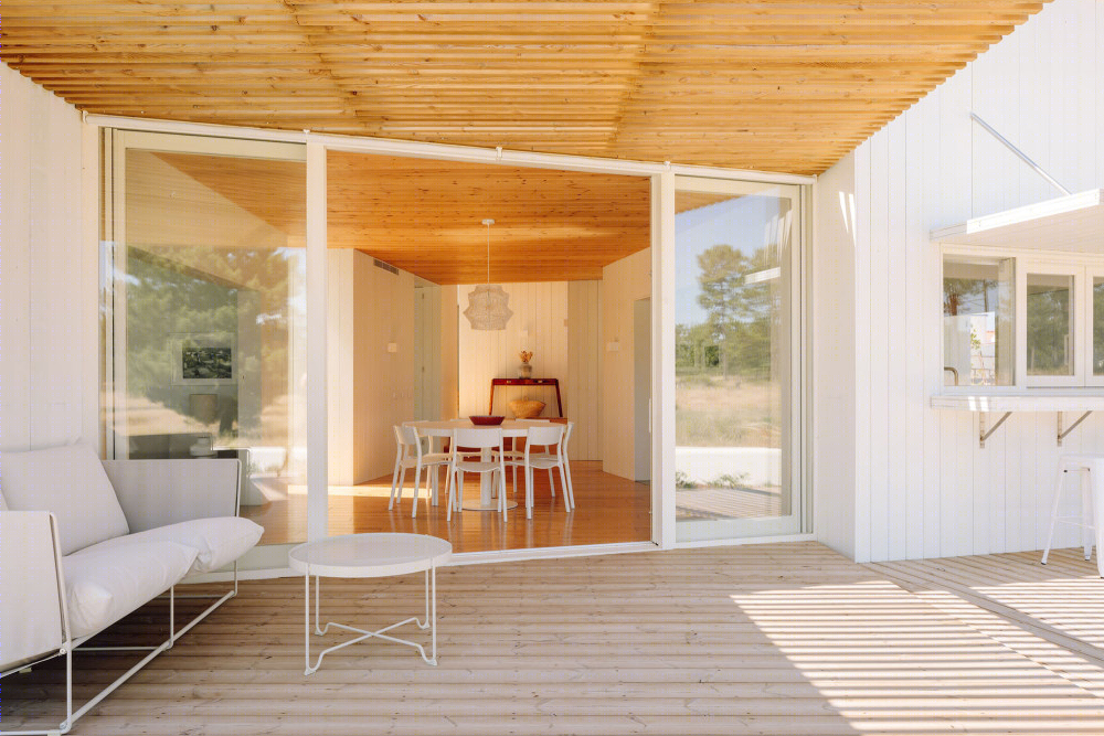 葡萄牙沙丘上的“木盒子”家园-22