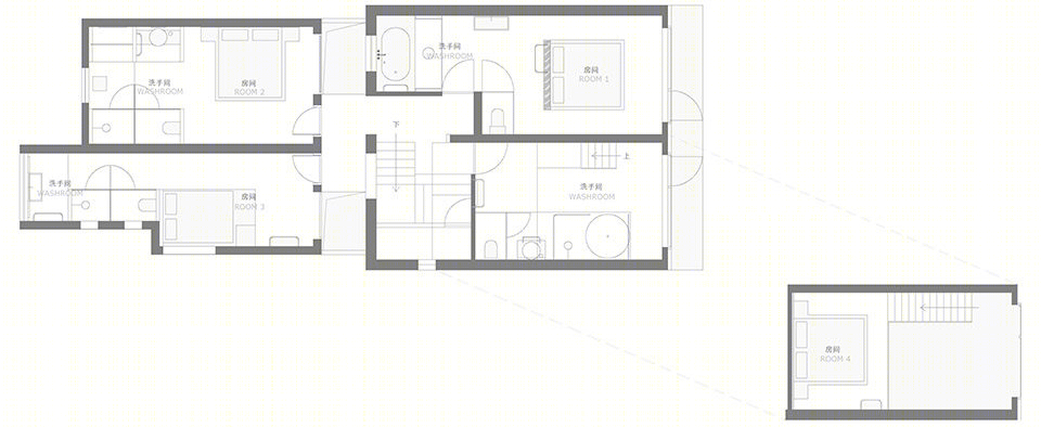 杭州“别止”“白格”民宿 | 共享交流的空间设计-33