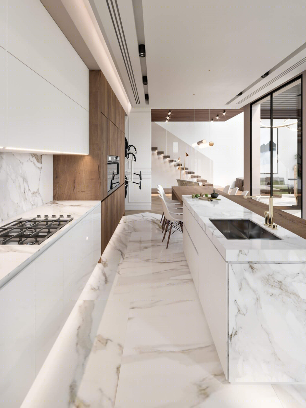 Omran Alowais 作品 | M12 Villas，简约奢华的内在力量-5