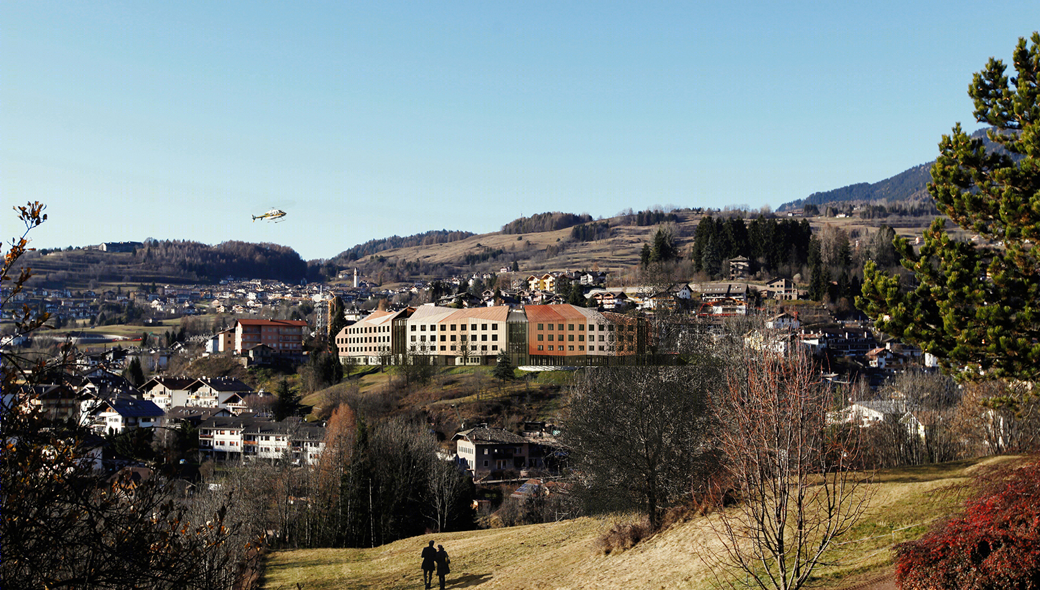 Nuovo ospedale di Fiemme e Fassa a Cavalese-2