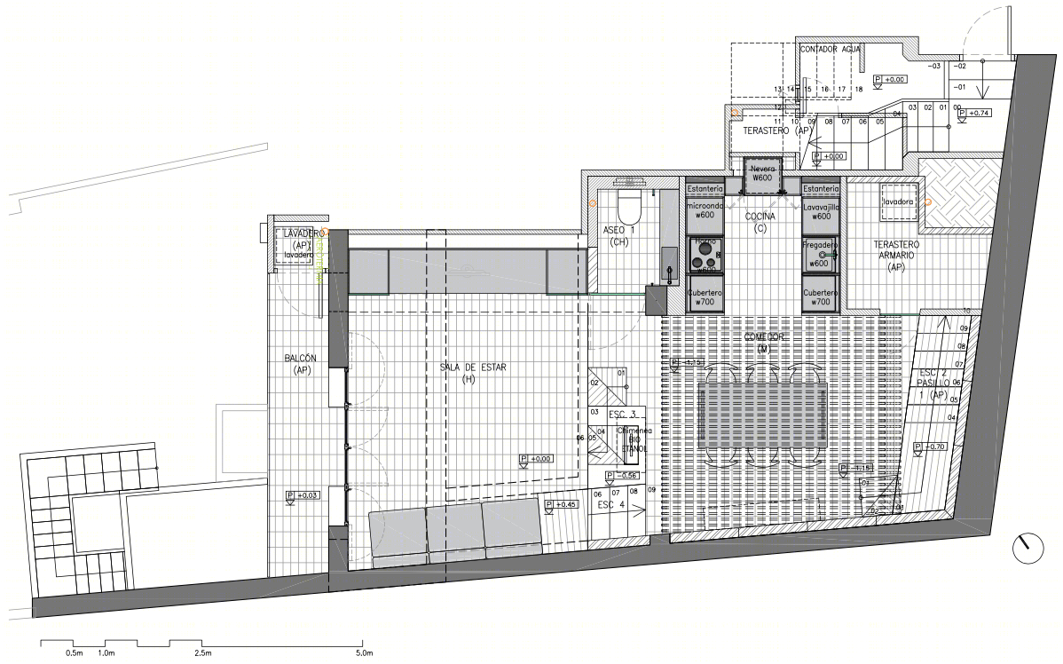 废墟中绽放的巴塞罗那“花”住宅-49