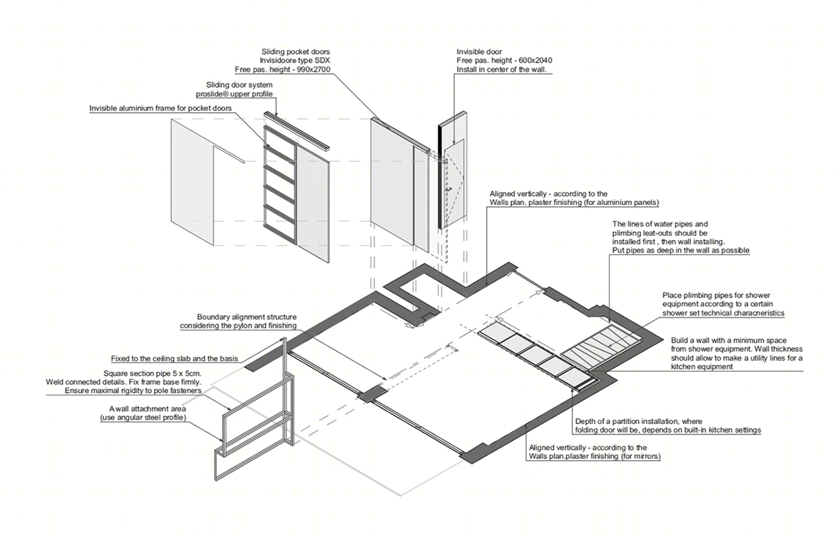 26m² 摩纳哥 Monaco Studio 工作室  Vlad Mishin-13