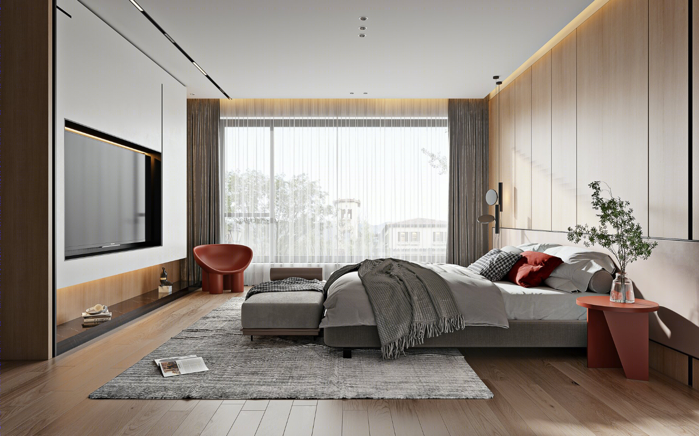 现代风大宅的优雅艺术-9