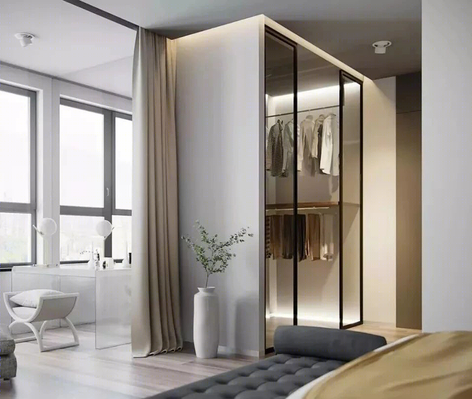 入墙式衣柜设计-22