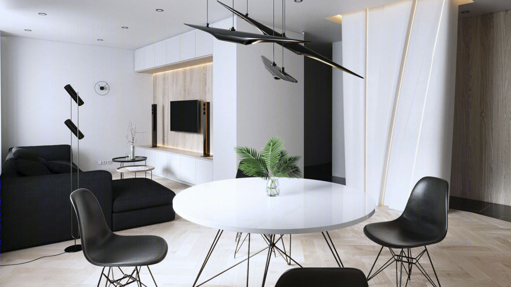 乌克兰利沃夫舒适现代公寓设计丨Kirill Fedorenko-3