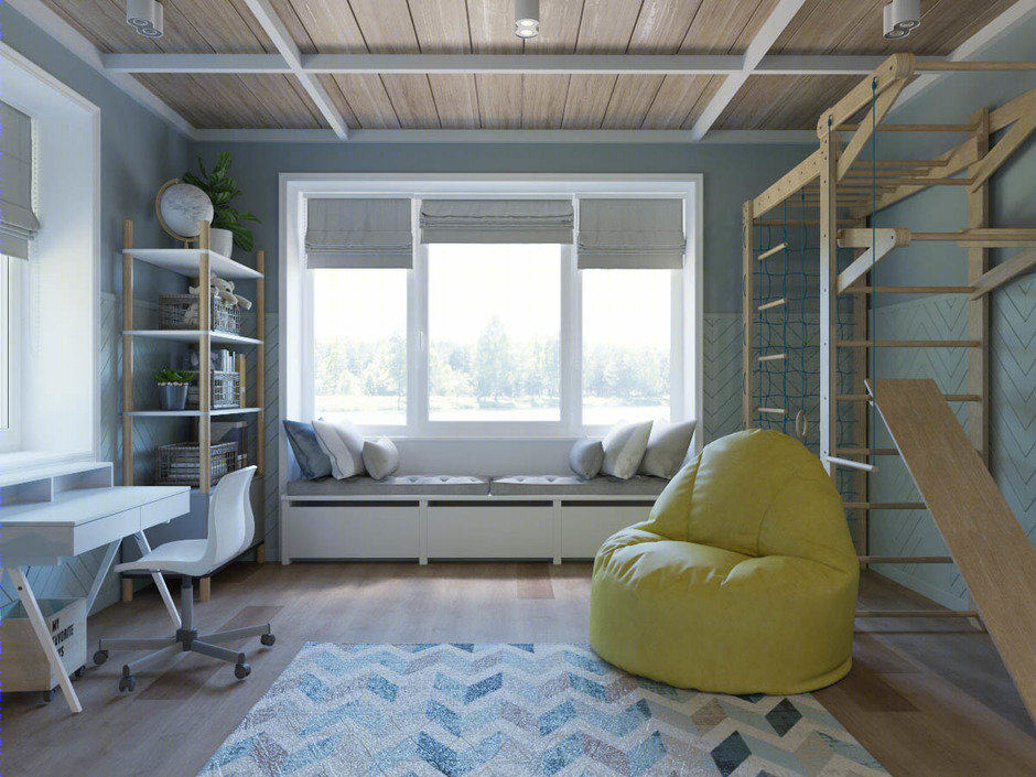 乡村小屋的多代同堂设计-30