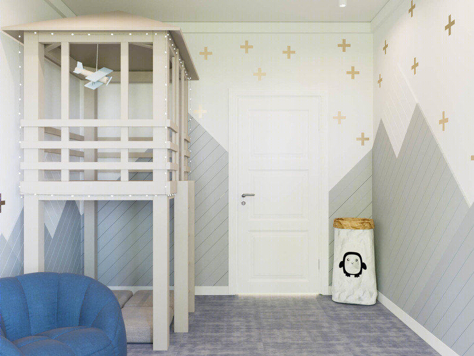 乡村小屋的多代同堂设计-31