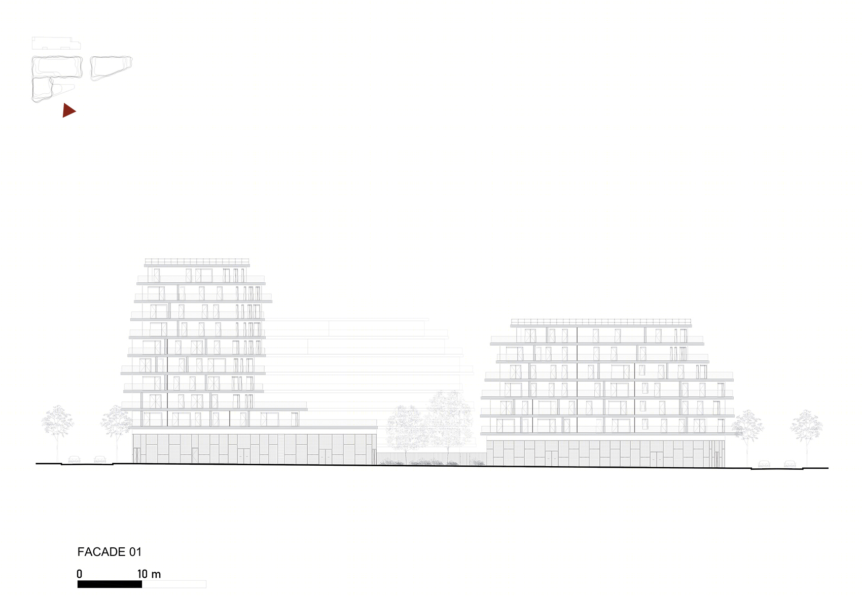 Courbes 公寓楼丨德国科隆丨Christophe Rousselle Architecte-69
