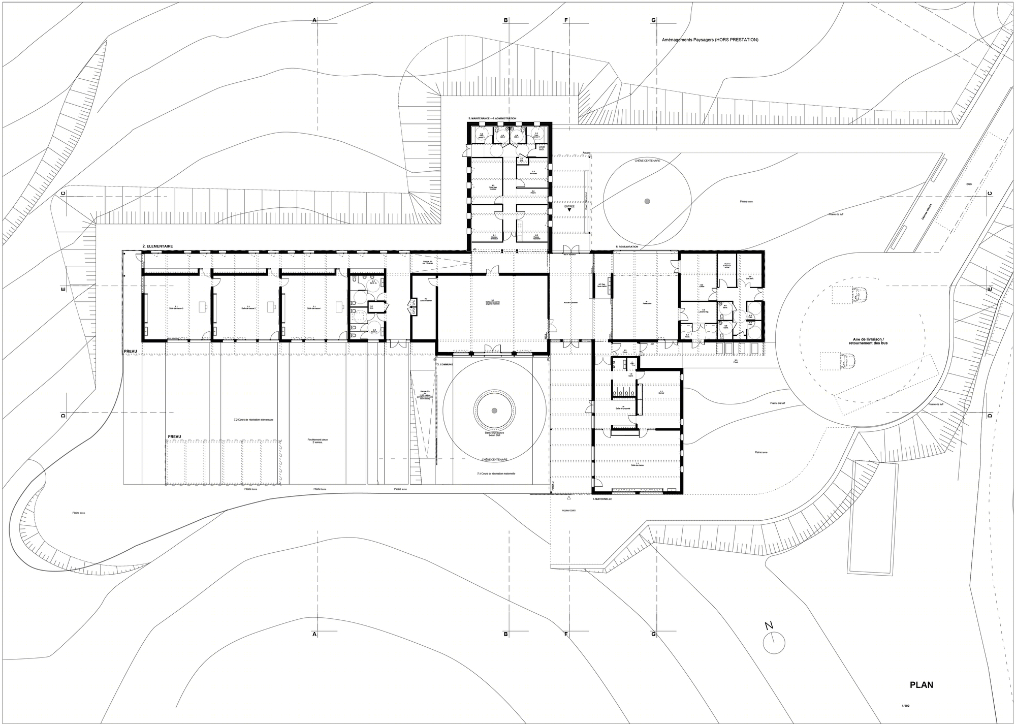 Strega 学校 | 绿意盎然的自然共生建筑-2