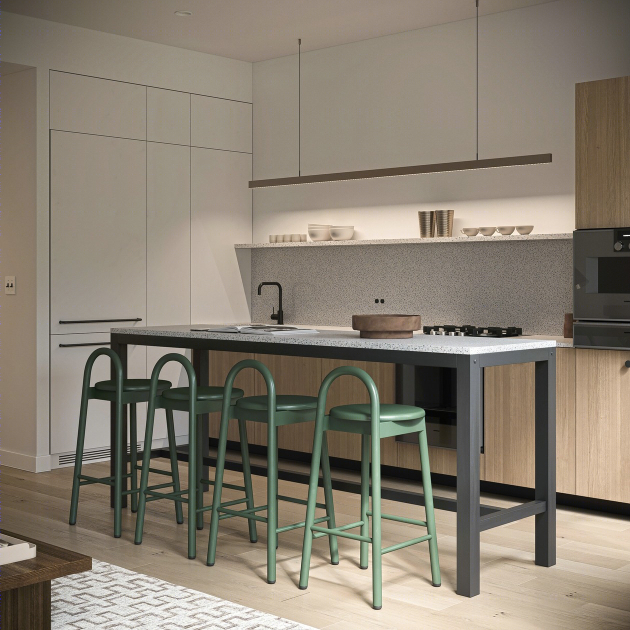 纽约 63平米公寓设计-5