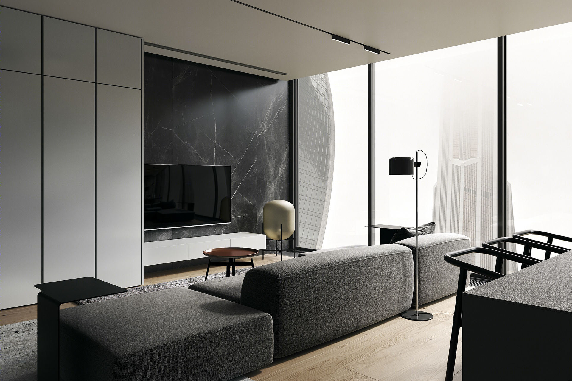 中性高级灰空间 矜持而优雅                     -0