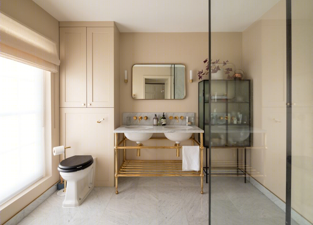 伦敦双立面格鲁吉亚风格住宅翻新-23