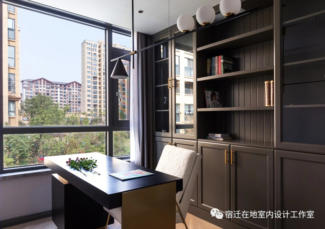 宿迁翰林国际花园轻奢室内设计丨中国宿迁丨宿迁在地室内设计工作室-44