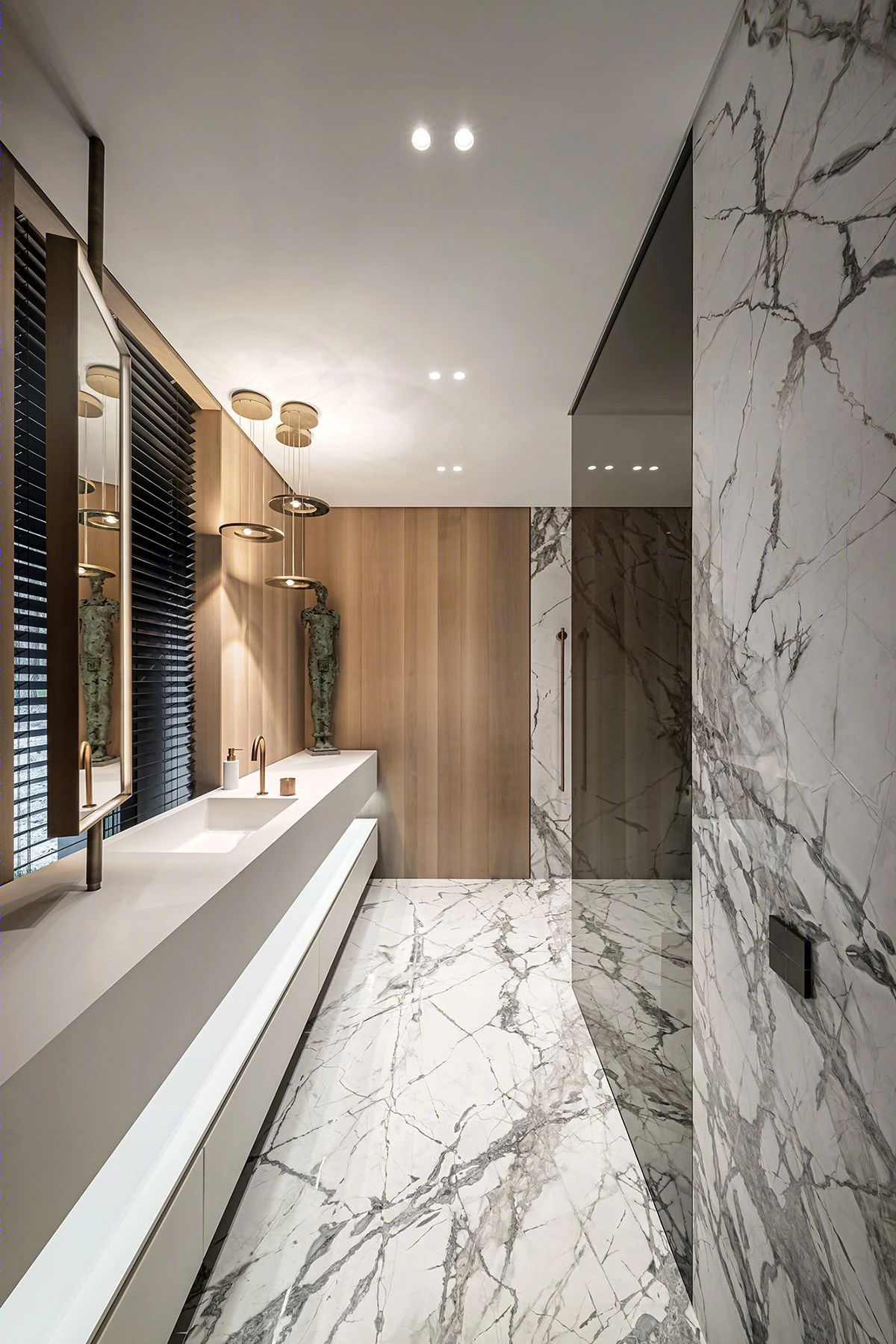 YODEZEEN Architects 打造 450㎡轻奢大宅,高级感十足-50