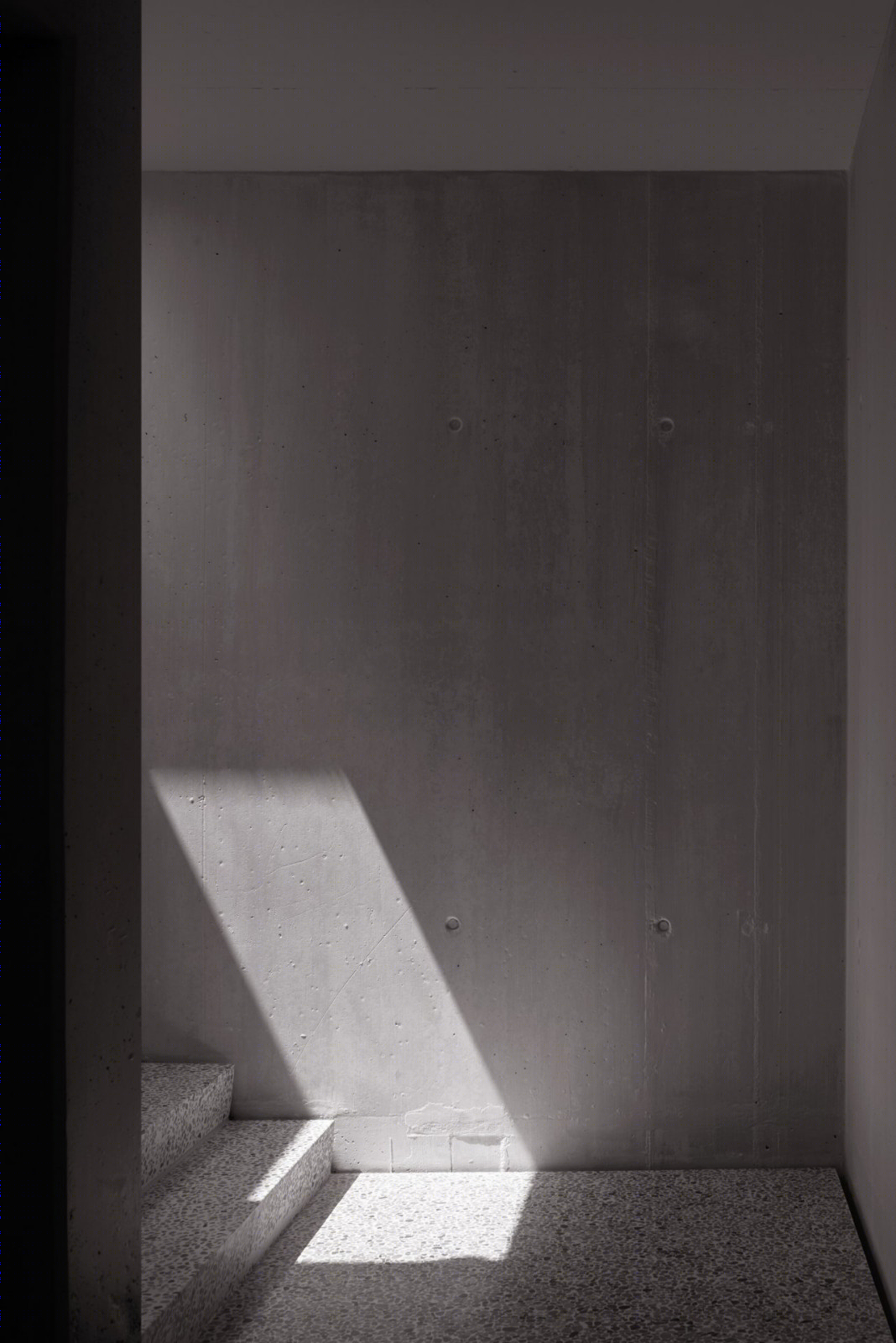 瑞士穆尔 HDPF 设计极简住宅 温暖木质与明亮白墙的对比-5