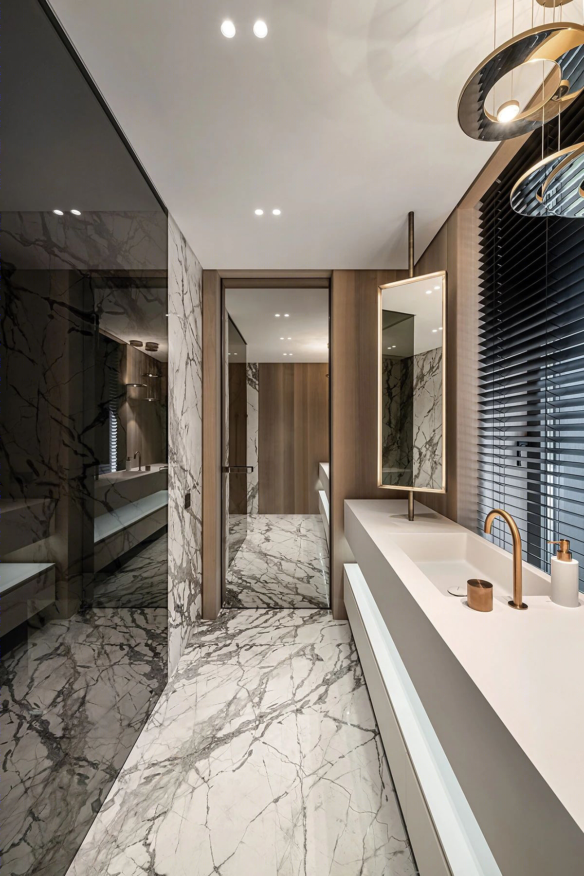 YODEZEEN Architects 打造 450㎡轻奢大宅,高级感十足-51