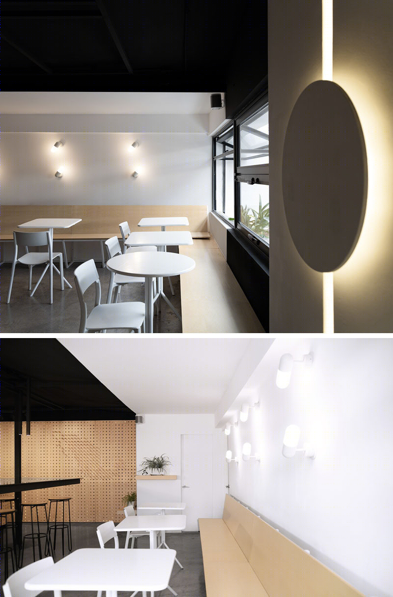 墨西哥黑白咖啡店，极简风格打造温馨空间-4