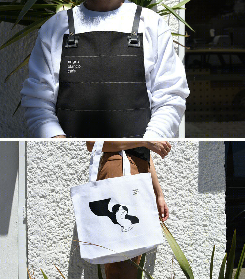 墨西哥黑白咖啡店，极简风格打造温馨空间-6