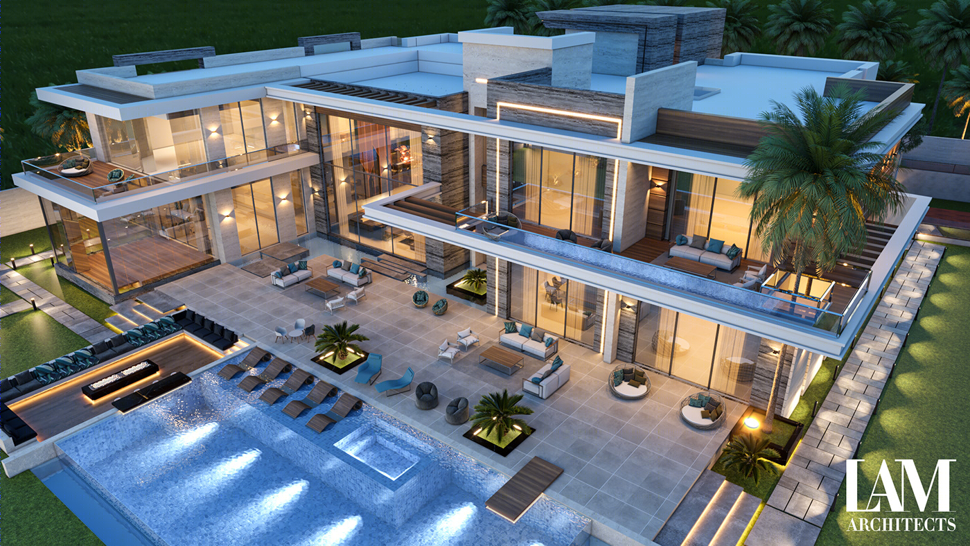 Anastasiya Gushchina丨别墅建筑丨Luxury villa-9