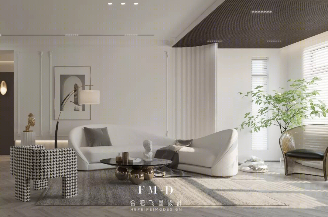 合肥金隅南七里 130㎡轻法风格家装设计 | 通透精致，释放空间美感-40