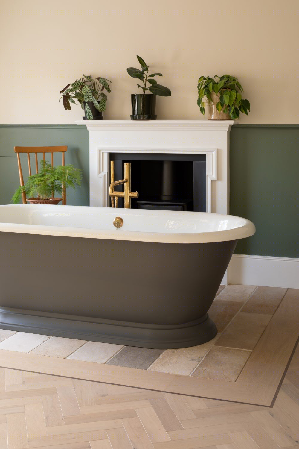 伦敦双立面格鲁吉亚风格住宅翻新-27