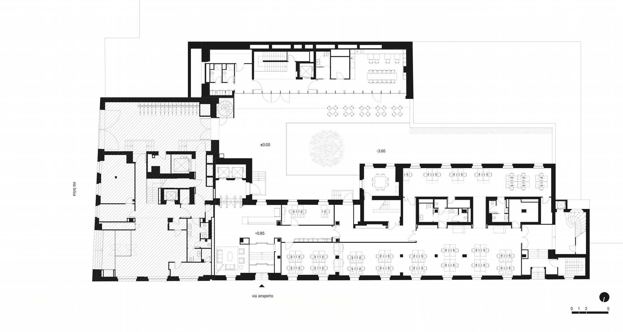 米兰百年建筑翻新丨意大利米兰丨Park Associati-9