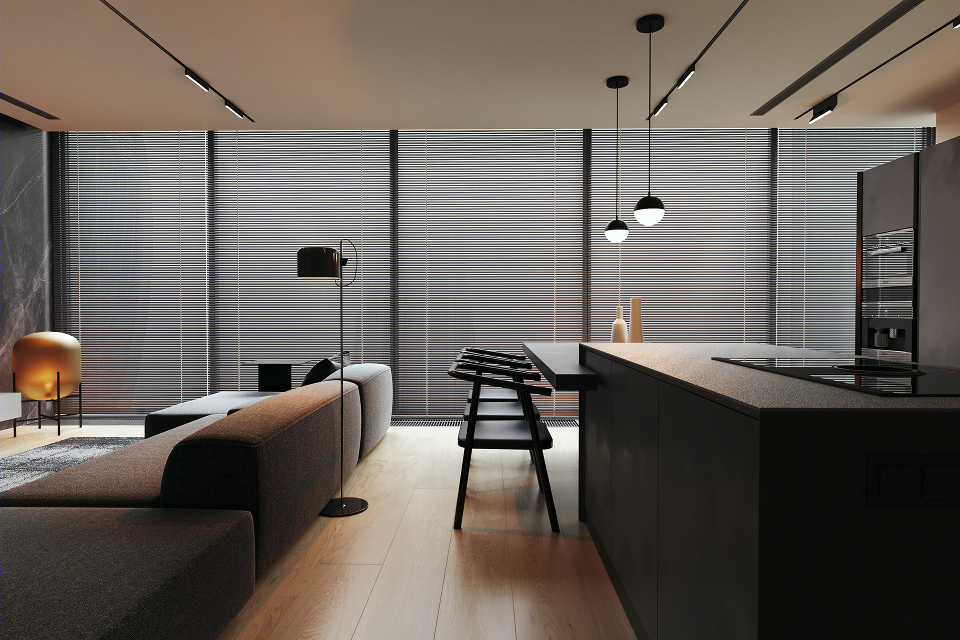 中性高级灰空间 矜持而优雅                     -2