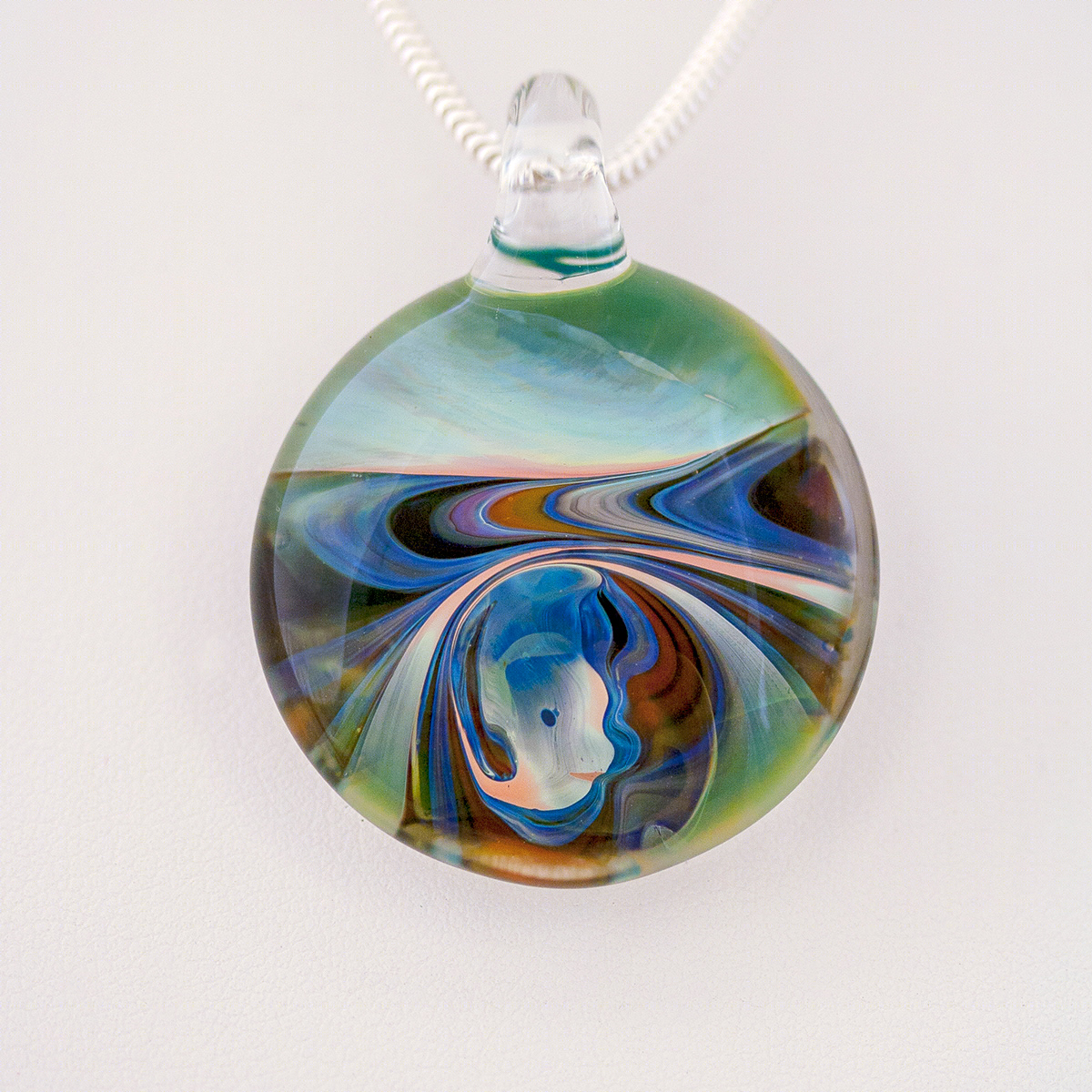 Handmade glass pendants-6