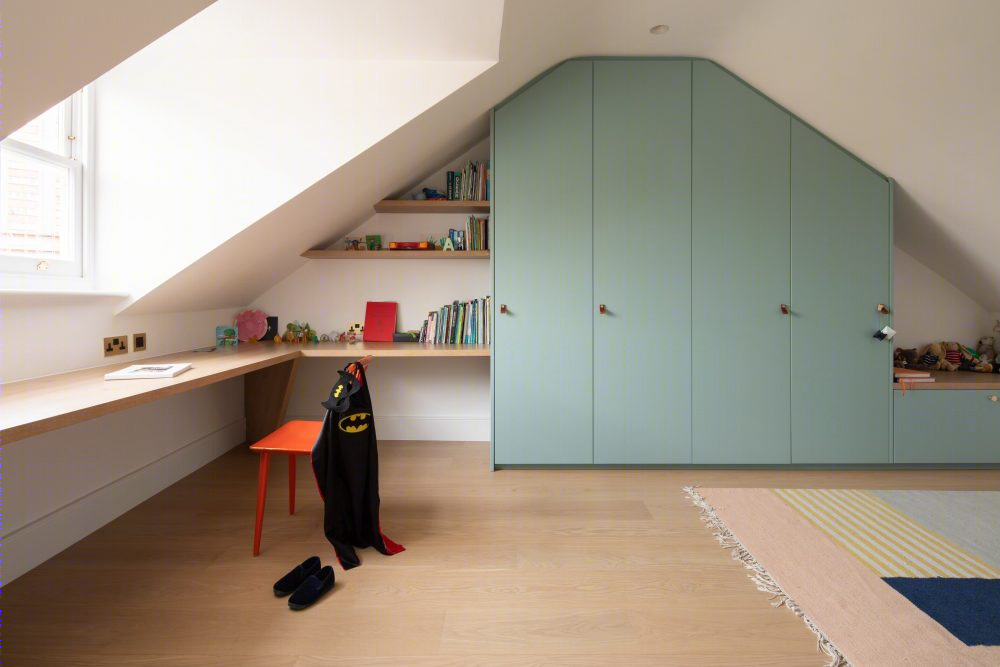 伦敦双立面格鲁吉亚风格住宅翻新-29