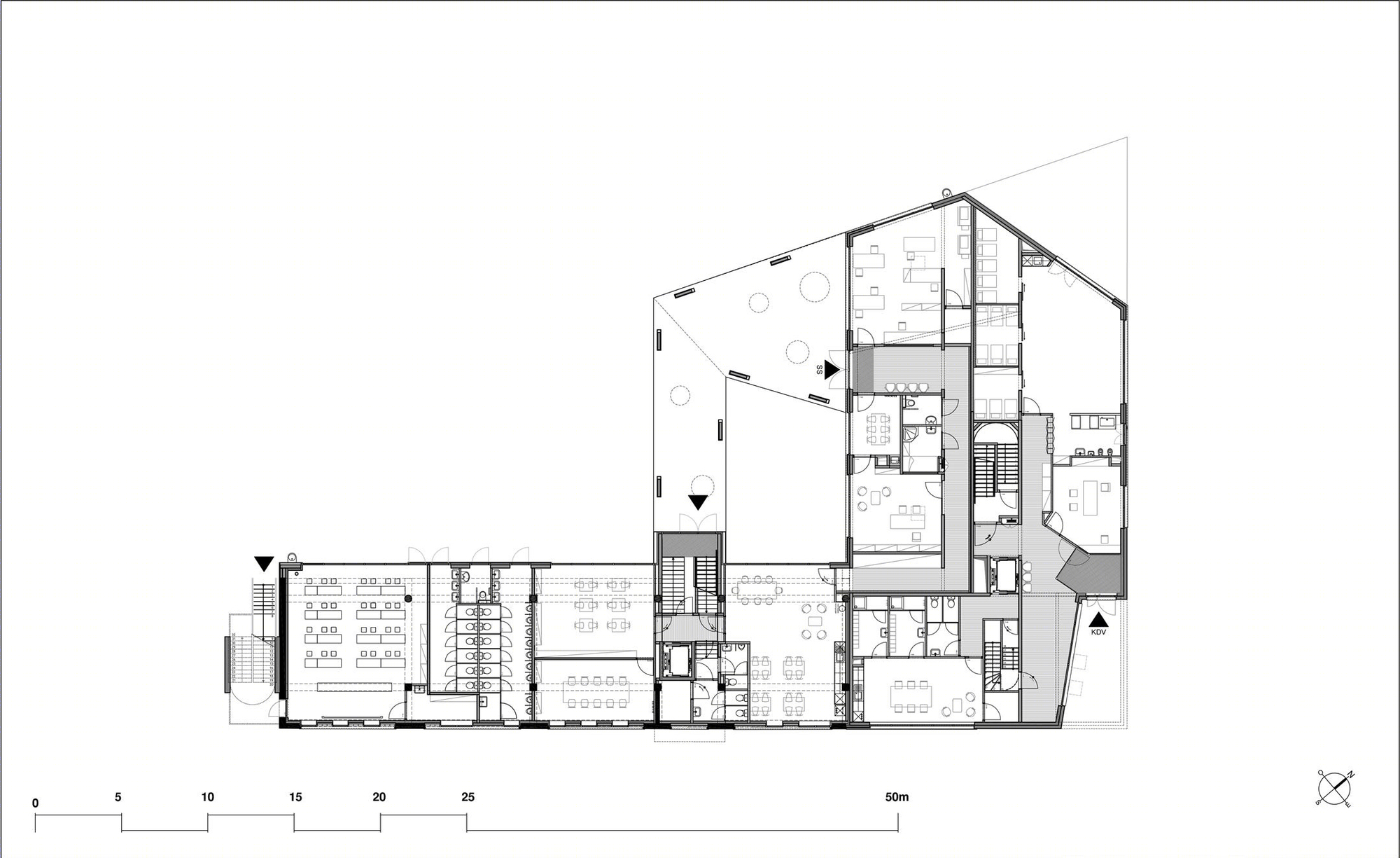 都市平台 | 公寓建筑与学校重建-8