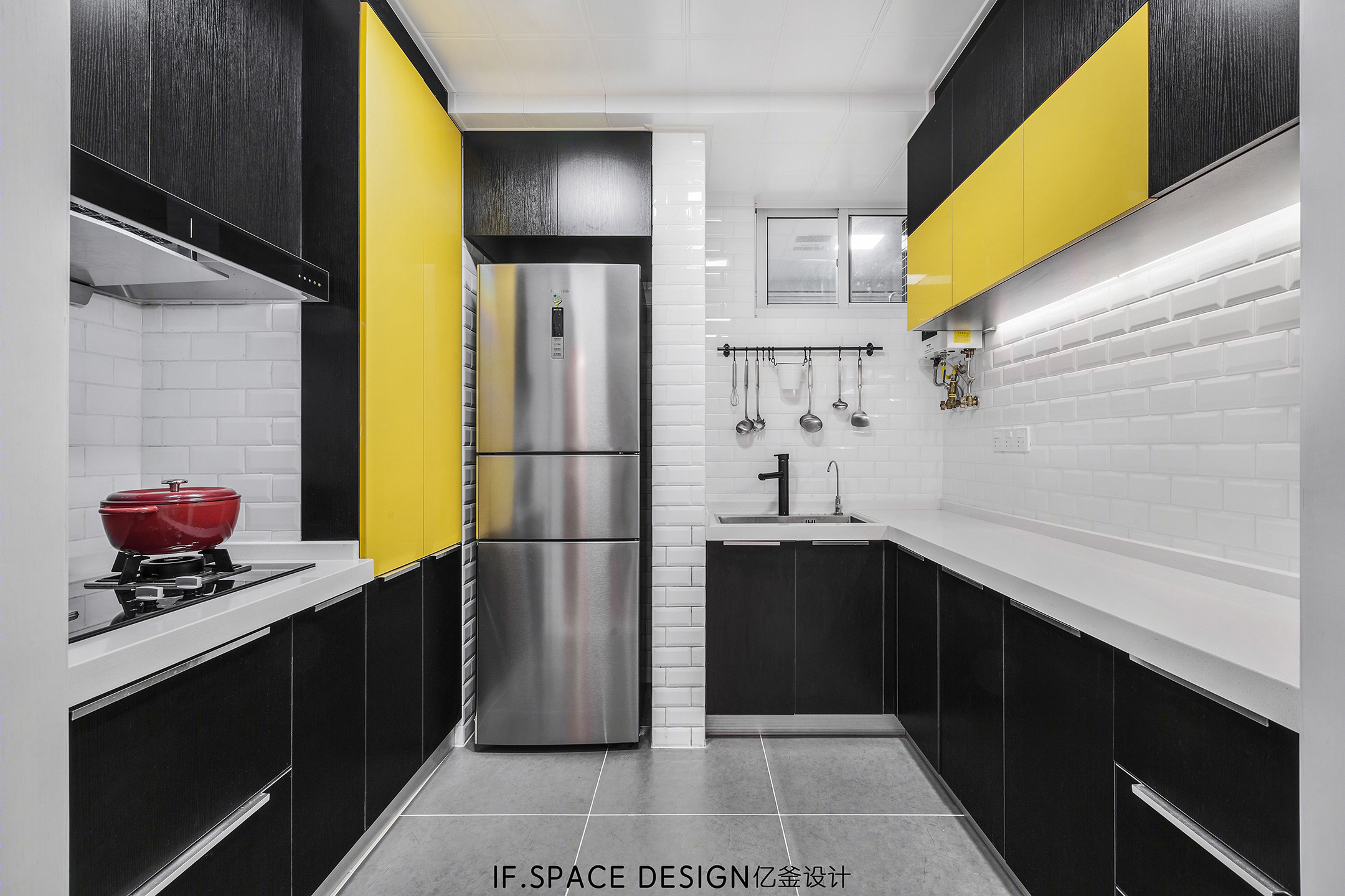 95 平米混搭风小三居 | 现代北欧美式完美融合-14