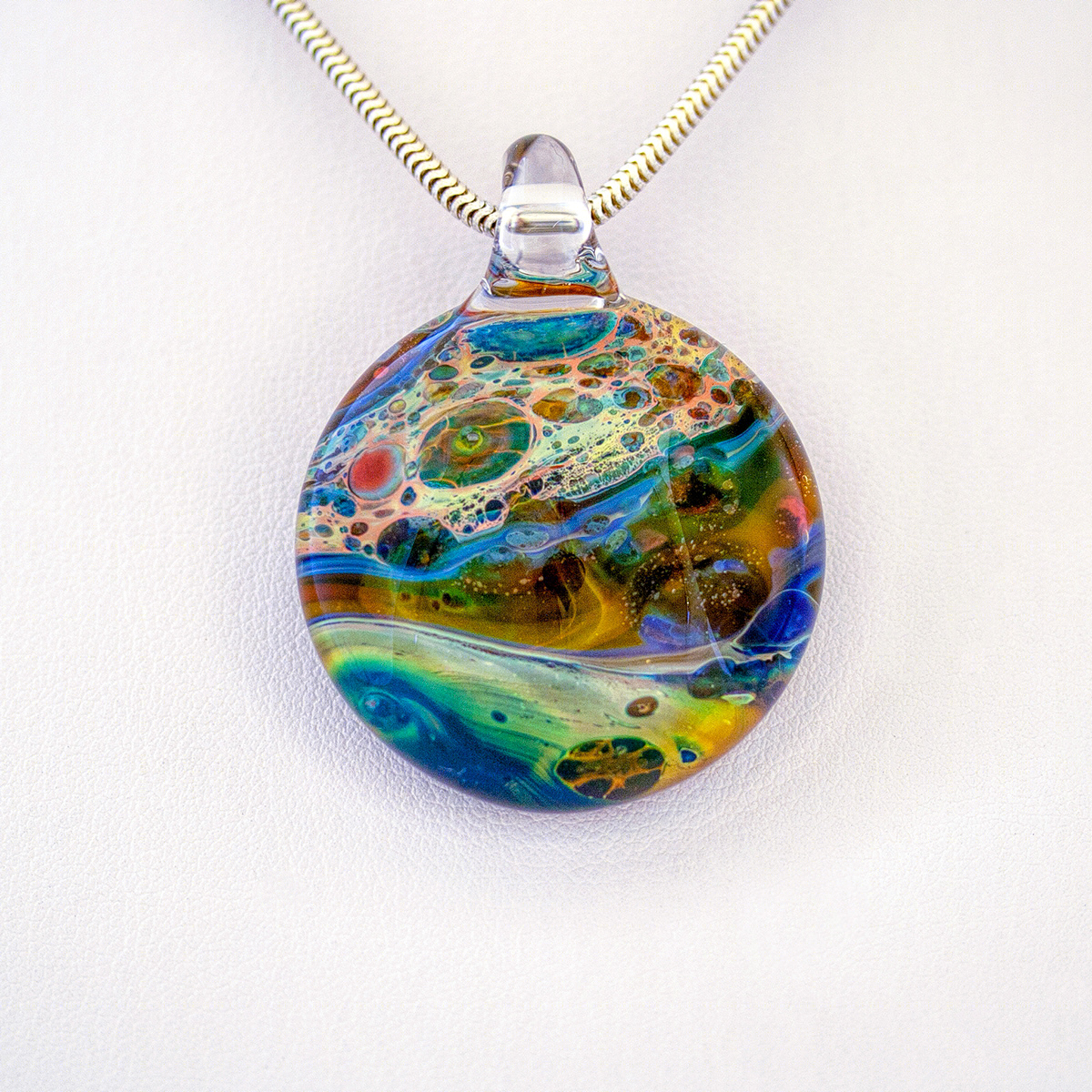 Handmade glass pendants-8