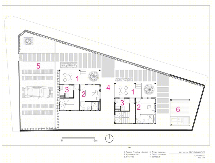 模块化垂直生长的哥伦比亚 Cubica Cabin-63