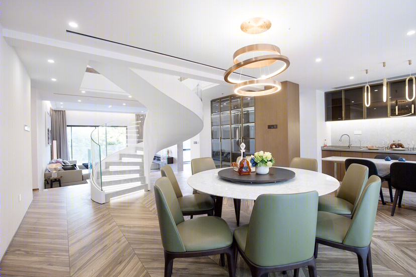 活动区域楼梯改造，艺术与功能相融合-5