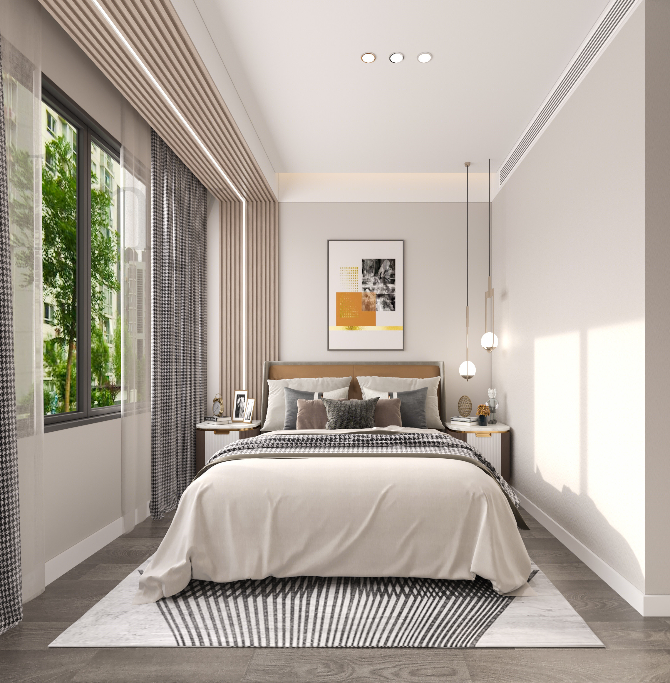 现代温馨舒适高级感爆棚的室内设计案例-10