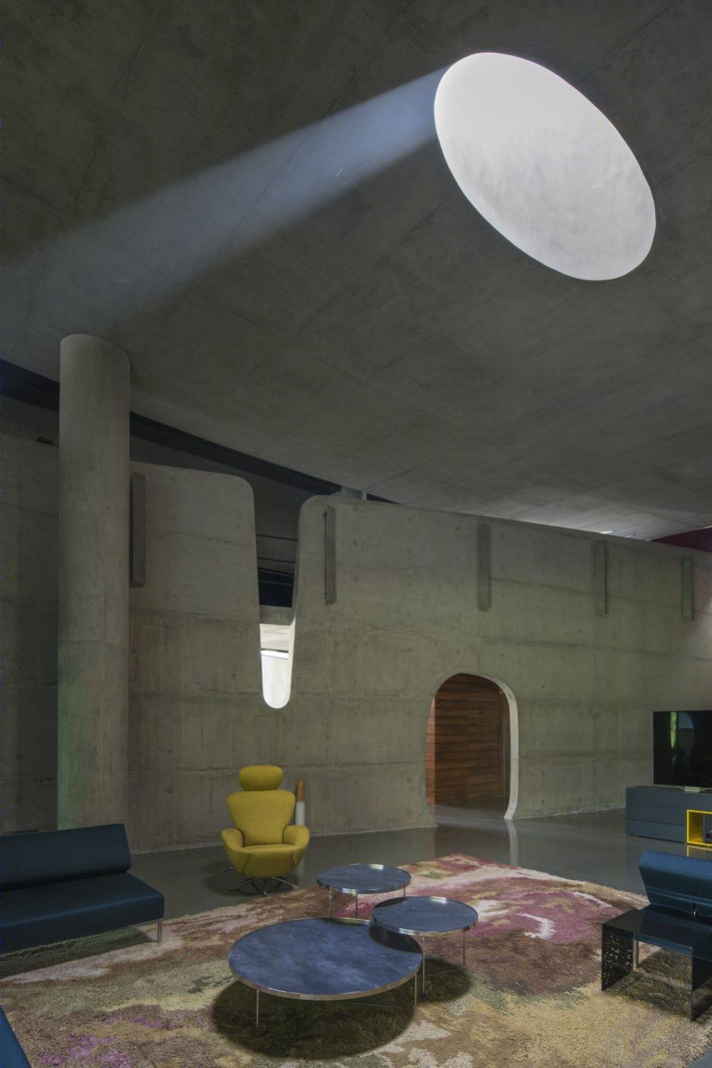 印度混凝土住宅-23