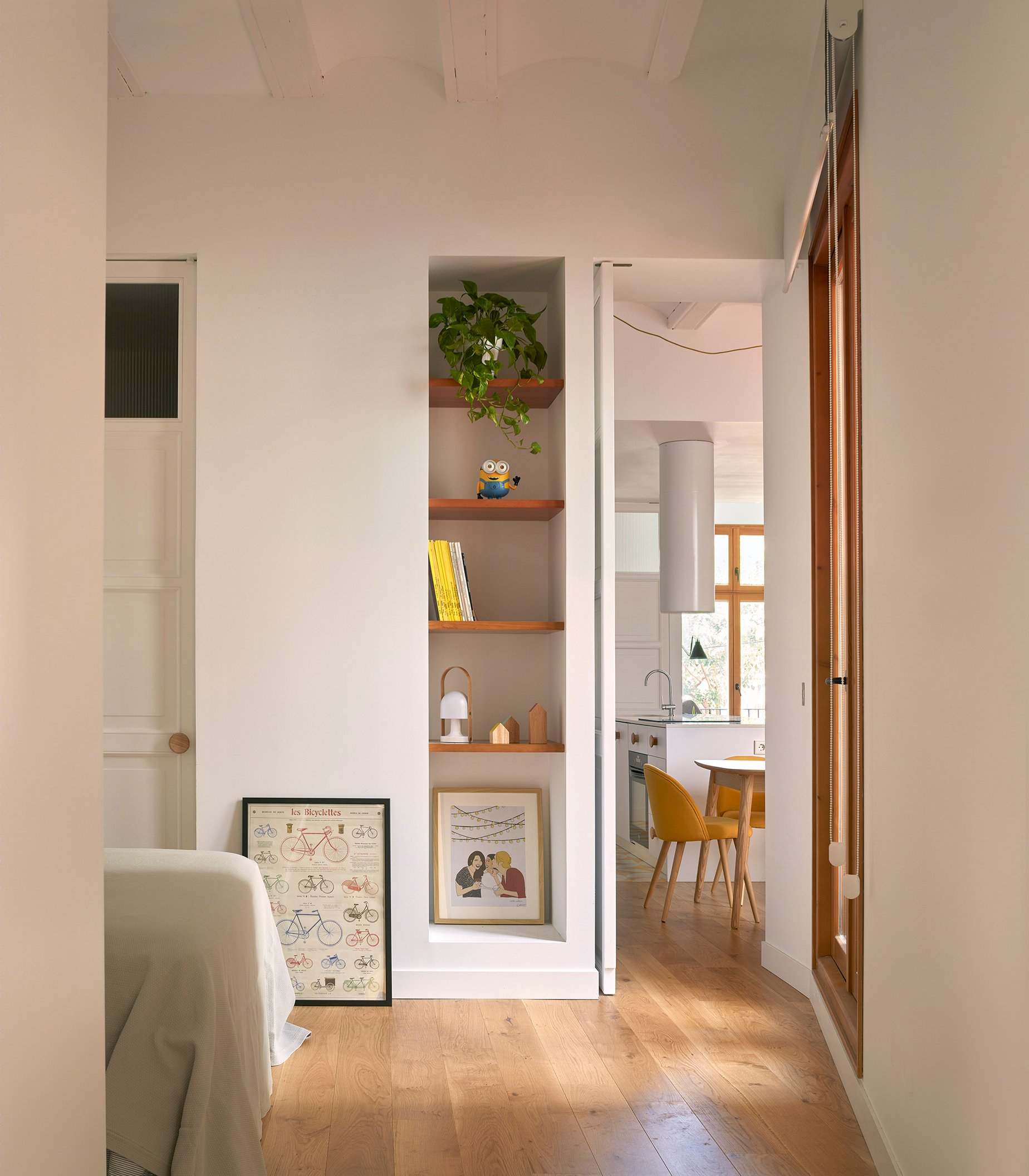 百年老宅改造,西班牙瓦伦西亚 CASAELC1 平层公寓设计-12