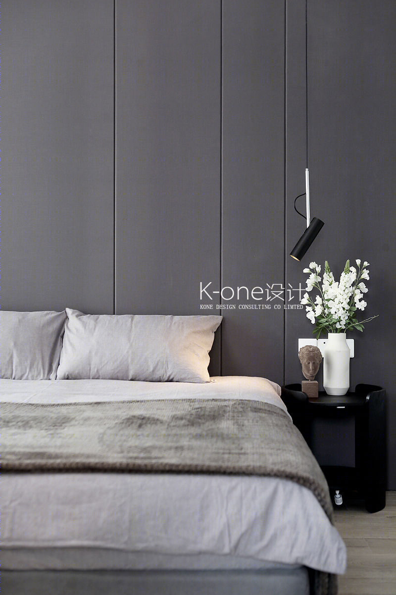 苏州河畔 90 平刚需改造，黑白灰简约设计让空间光芒四射-17