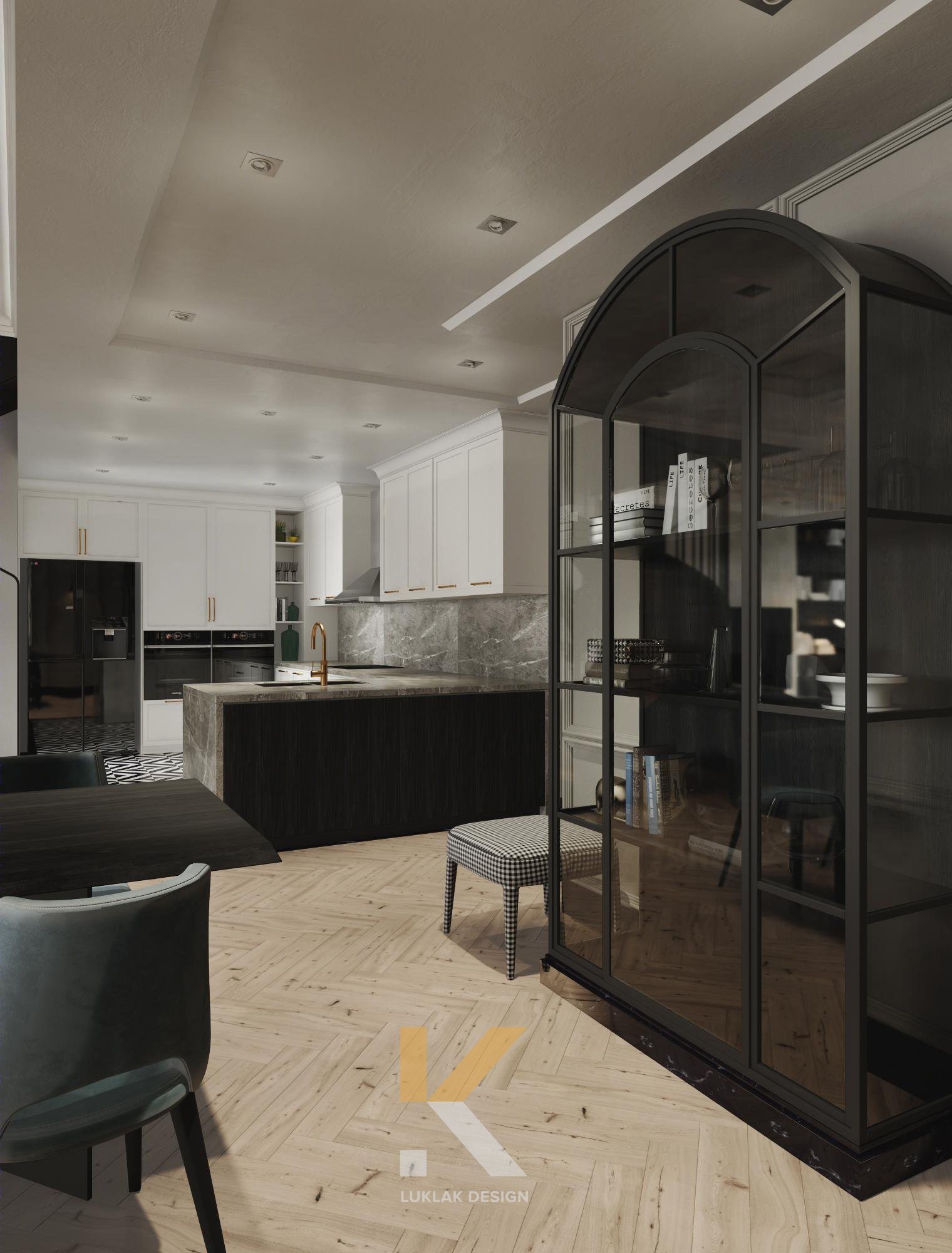 高级色系公寓 彰显优雅灵动的时尚品位-3