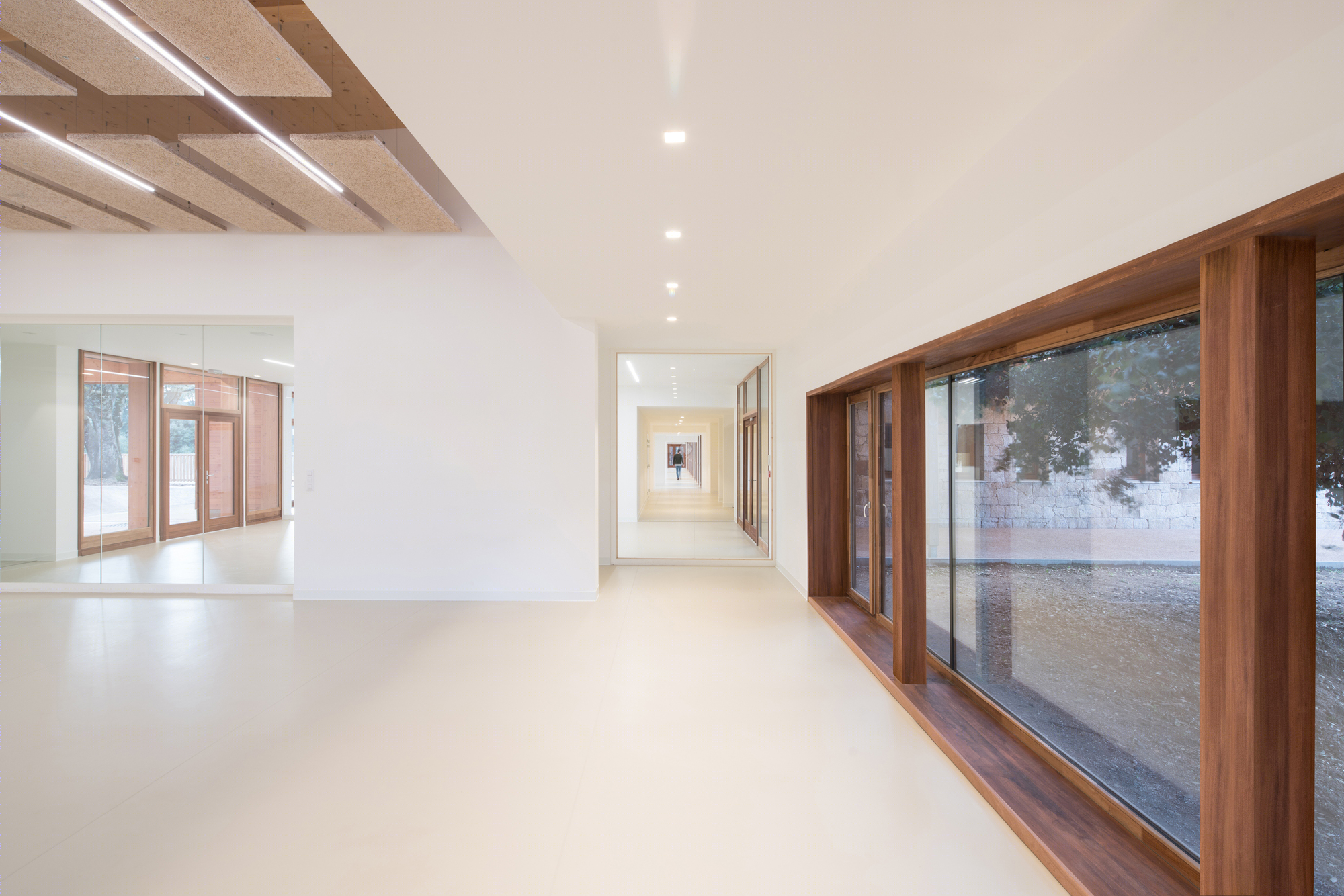 Strega 学校 | 绿意盎然的自然共生建筑-7