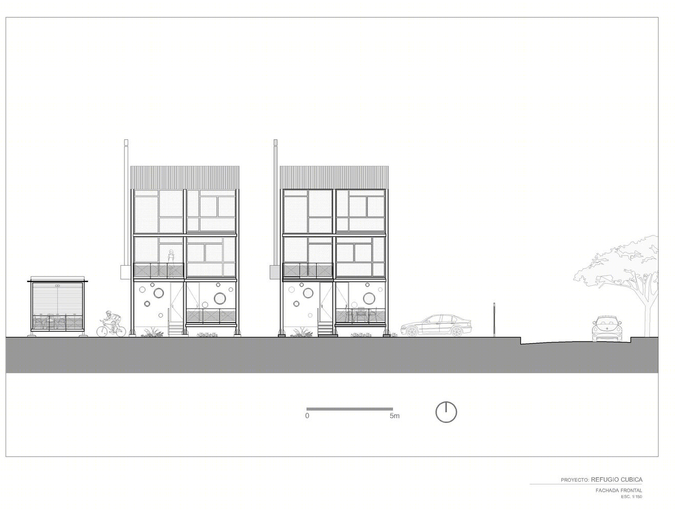 模块化垂直生长的哥伦比亚 Cubica Cabin-67