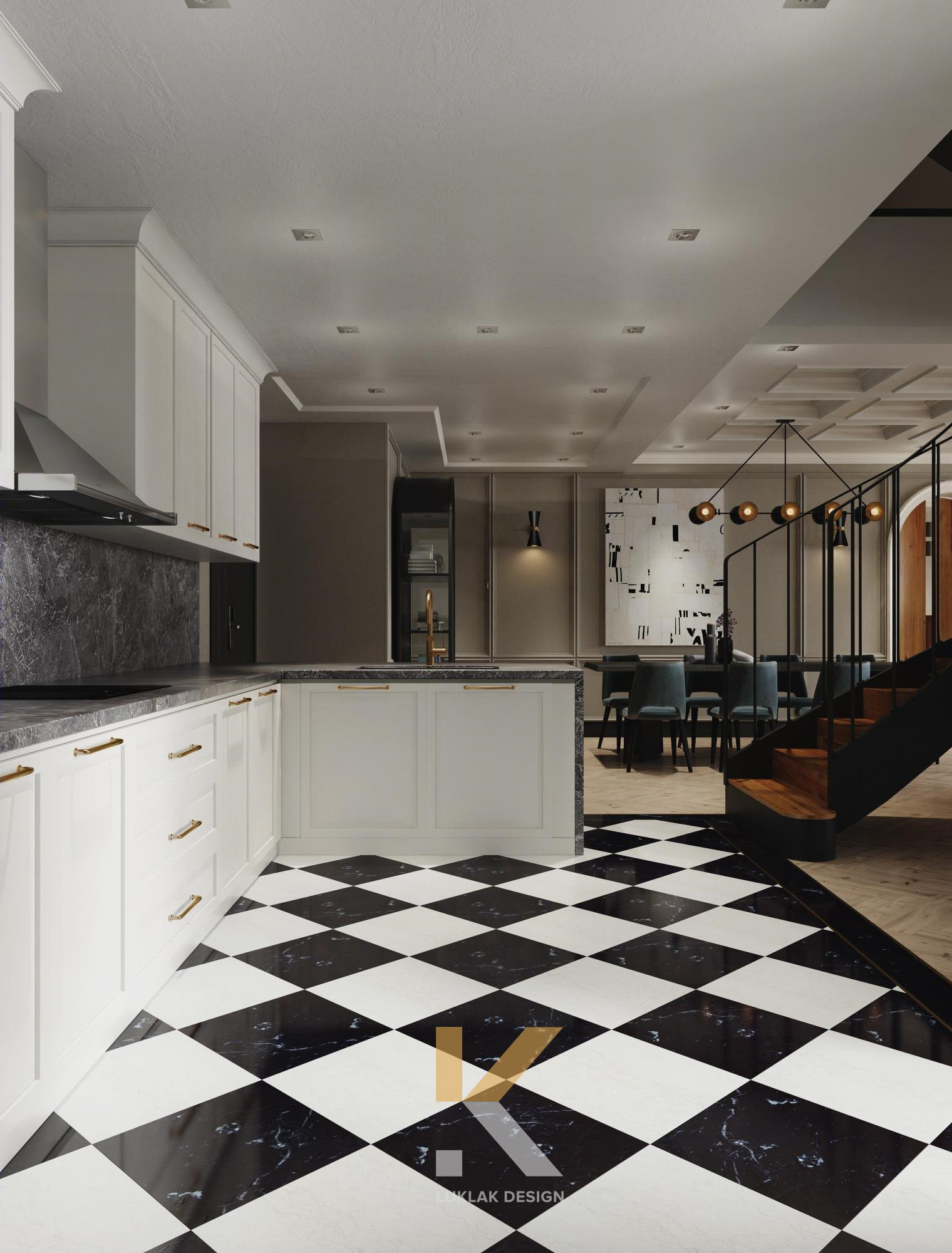 高级色系公寓 彰显优雅灵动的时尚品位-4